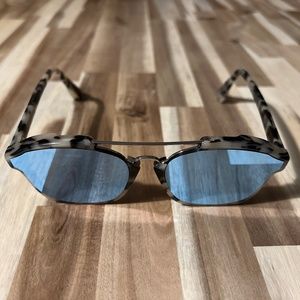 Christian Dior Mirrored Tortoise Sunglasses